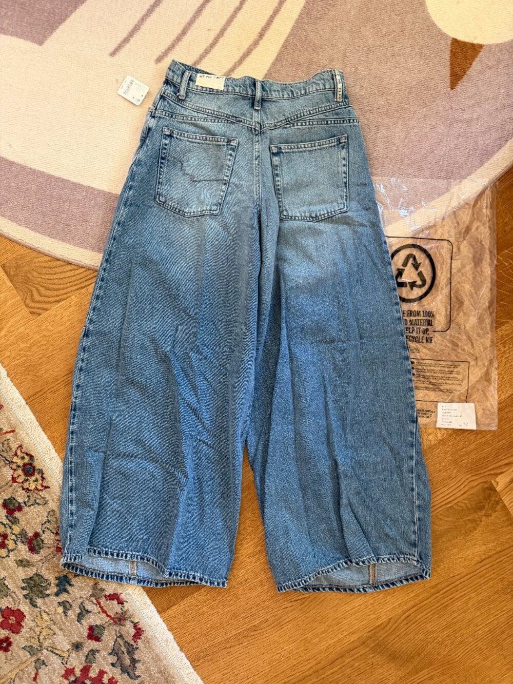 WE THE FREE {NWT} Free People Westward Demi Jeans 27/4 | wide leg baggy denim - Picture 3 of 8